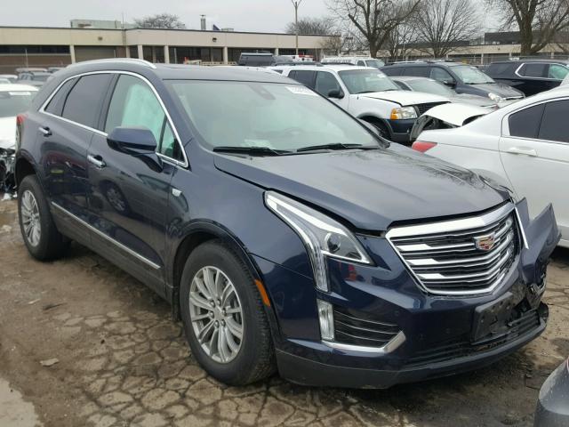 1GYKNDRS9HZ200057 - 2017 CADILLAC XT5 LUXURY BLUE photo 1