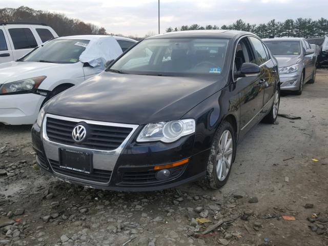 WVWJM7AN6AE160965 - 2010 VOLKSWAGEN PASSAT KOM BLACK photo 2