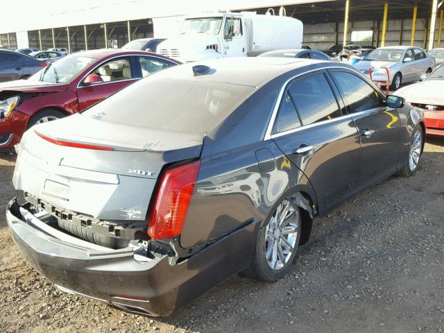 1G6AR5SX5G0108712 - 2016 CADILLAC CTS LUXURY GRAY photo 4