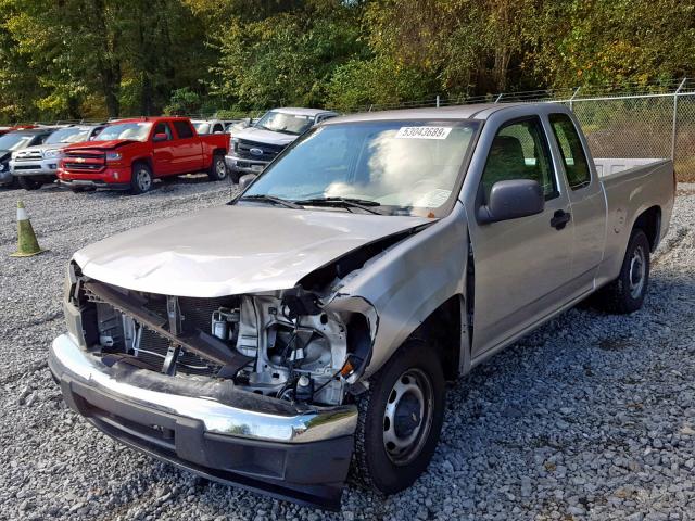 1GCCS199878187417 - 2007 CHEVROLET COLORADO SILVER photo 2