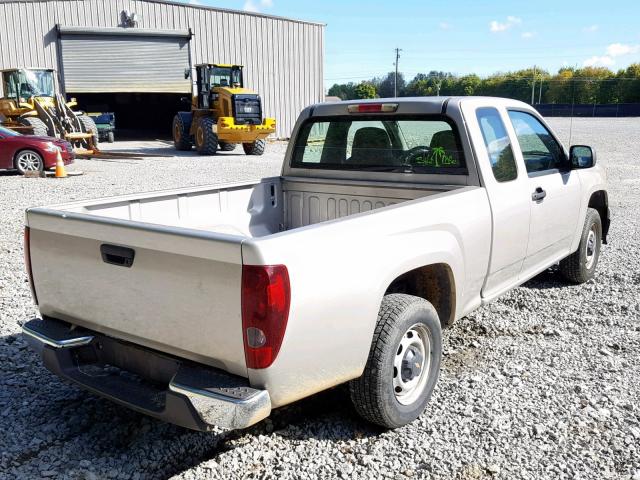 1GCCS199878187417 - 2007 CHEVROLET COLORADO SILVER photo 4