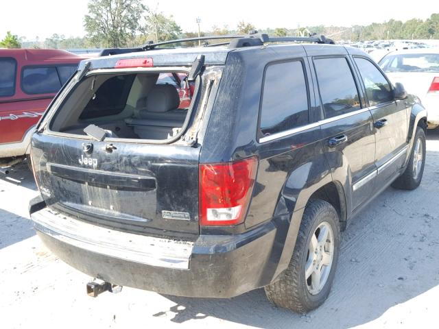 1J4HR58N16C310472 - 2006 JEEP GRAND CHER BLACK photo 4