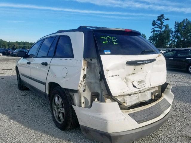 2A4GM48446R887936 - 2006 CHRYSLER PACIFICA WHITE photo 3