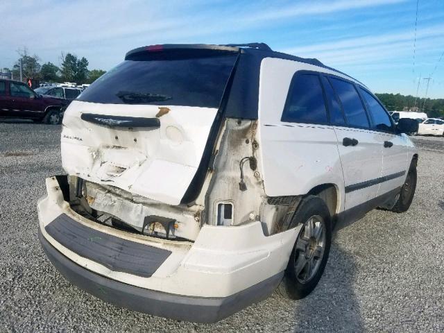 2A4GM48446R887936 - 2006 CHRYSLER PACIFICA WHITE photo 4