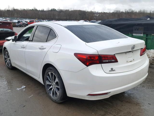 19UUB1F35FA022048 - 2015 ACURA TLX WHITE photo 3