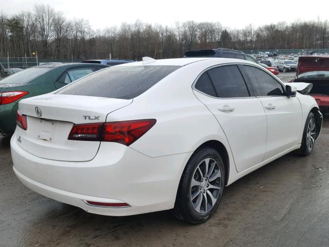 19UUB1F35FA022048 - 2015 ACURA TLX WHITE photo 4