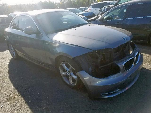 WBAUP9C58AVF49443 - 2010 BMW 128 I GRAY photo 1