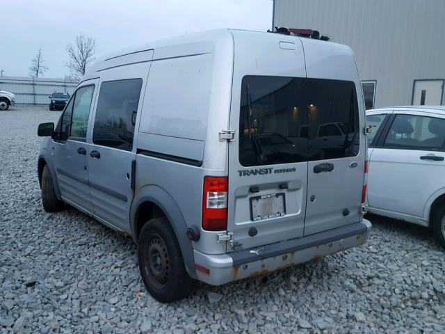 NM0LS6BN8AT020657 - 2010 FORD TRANSIT CO SILVER photo 3