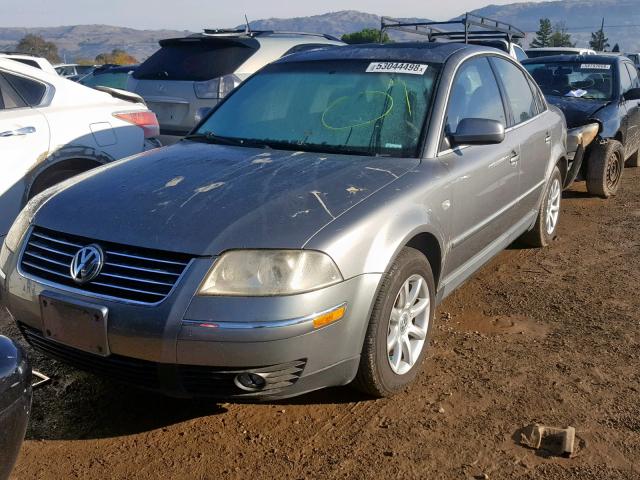 WVWPD63B54P106430 - 2004 VOLKSWAGEN PASSAT GLS GRAY photo 2