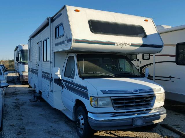 1FDKE30G5RHA10493 - 1994 FORD E350 BEIGE photo 1