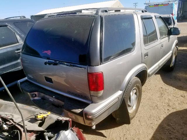 1GNDT13W5X2123071 - 1999 CHEVROLET BLAZER TAN photo 4