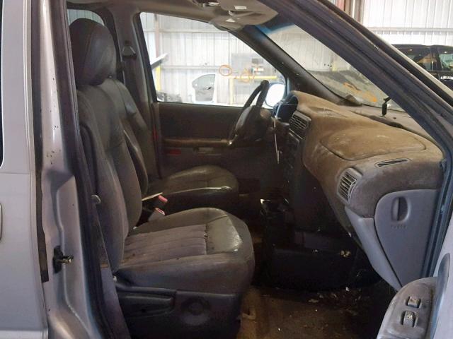 1GNDX13E61D137133 - 2001 CHEVROLET VENTURE LU SILVER photo 5