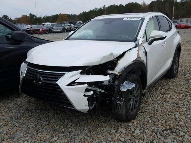 JTJYARBZ4J2103666 - 2018 LEXUS NX 200T WHITE photo 2