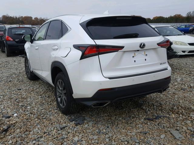 JTJYARBZ4J2103666 - 2018 LEXUS NX 200T WHITE photo 3