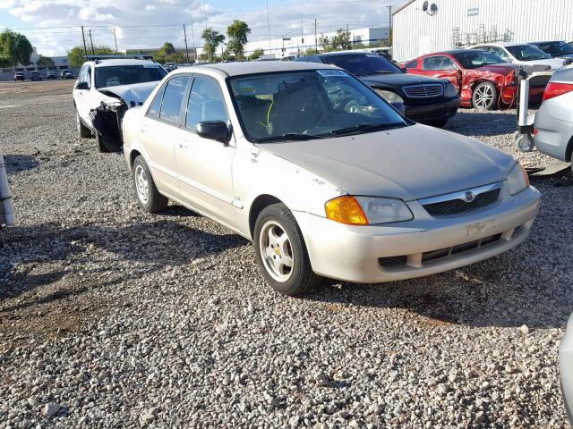 JM1BJ2228X0166017 - 1999 MAZDA PROTEGE DX TAN photo 1