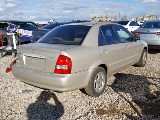 JM1BJ2228X0166017 - 1999 MAZDA PROTEGE DX TAN photo 4