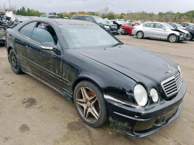 WDBLJ74G32T096572 - 2002 MERCEDES-BENZ CLK 55 AMG BLACK photo 1