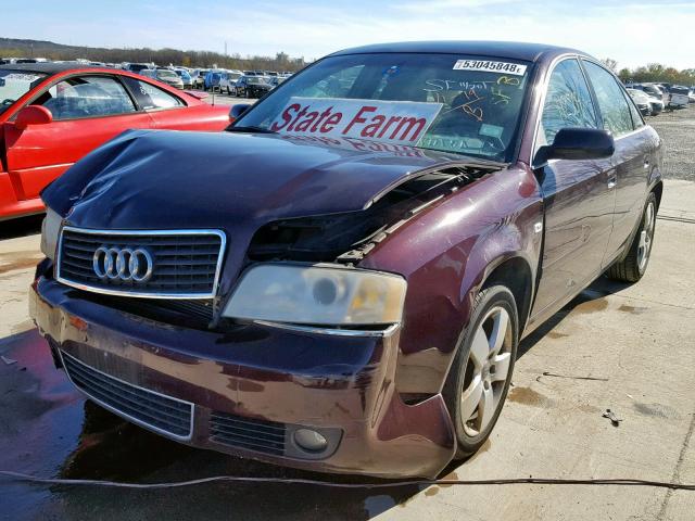 WAUJT64BX4N065731 - 2004 AUDI A6 3 PURPLE photo 2