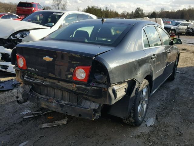 1G1ZC5EB6AF112816 - 2010 CHEVROLET MALIBU 1LT 黑色 照片 4