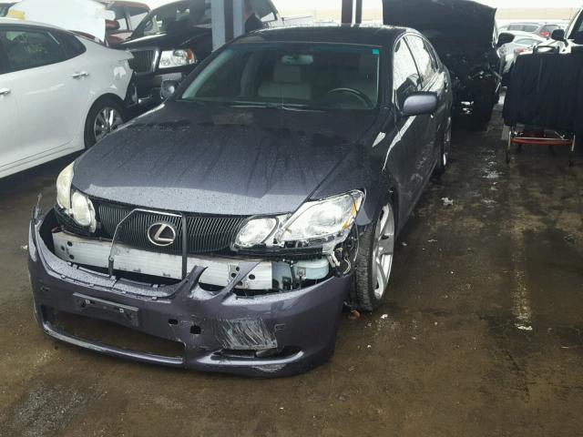 JTHBN96S365004707 - 2006 LEXUS GS GENERAT GRAY photo 2