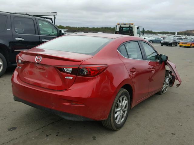 JM1BM1V74G1343214 - 2016 MAZDA 3 TOURING RED photo 4