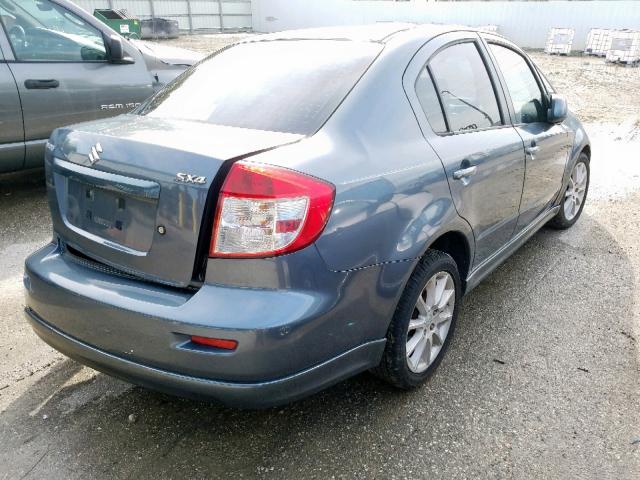 JS2YC415785103478 - 2008 SUZUKI SX4 CONVEN GRAY photo 4