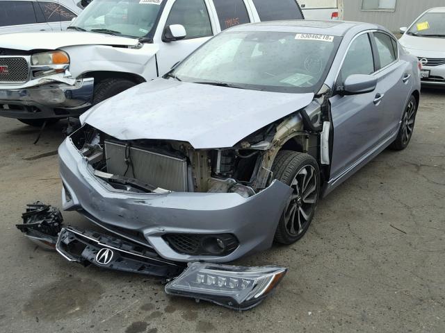 19UDE2F80GA015504 - 2016 ACURA ILX PREMIU SILVER photo 2