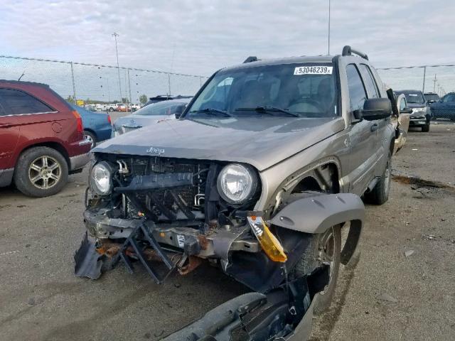 1J4GL38K96W273628 - 2006 JEEP LIBERTY RE TAN photo 2