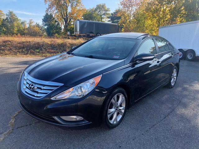 5NPEC4AC9DH620707 - 2013 HYUNDAI SONATA SE BLACK photo 2