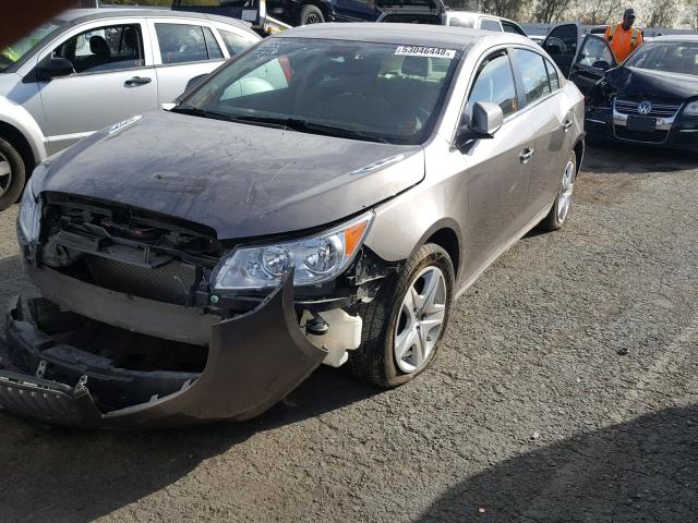 1G4GA5EC7BF198857 - 2011 BUICK LACROSSE C BROWN photo 2