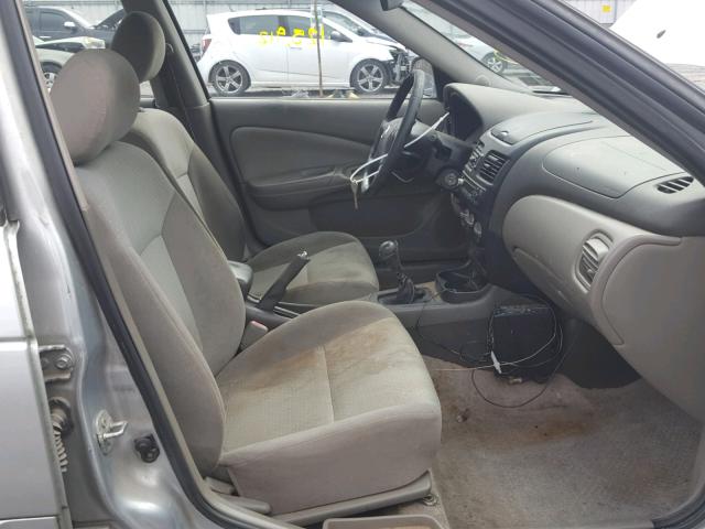 3N1AB51D13L716817 - 2003 NISSAN SENTRA SE- SILVER photo 5