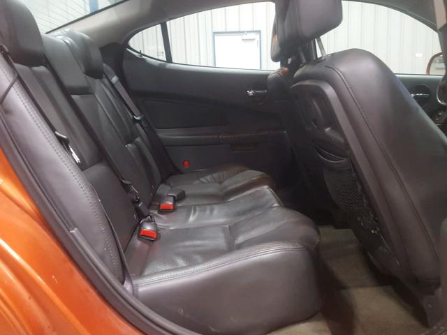 2G2WS522841171013 - 2004 PONTIAC GRAND PRIX ORANGE photo 6