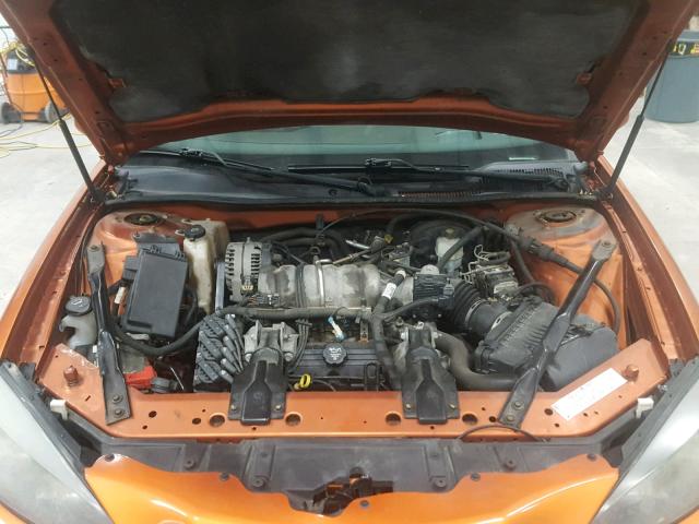 2G2WS522841171013 - 2004 PONTIAC GRAND PRIX ORANGE photo 7