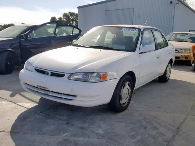 1NXBR18E1WZ094732 - 1998 TOYOTA COROLLA VE WHITE photo 2