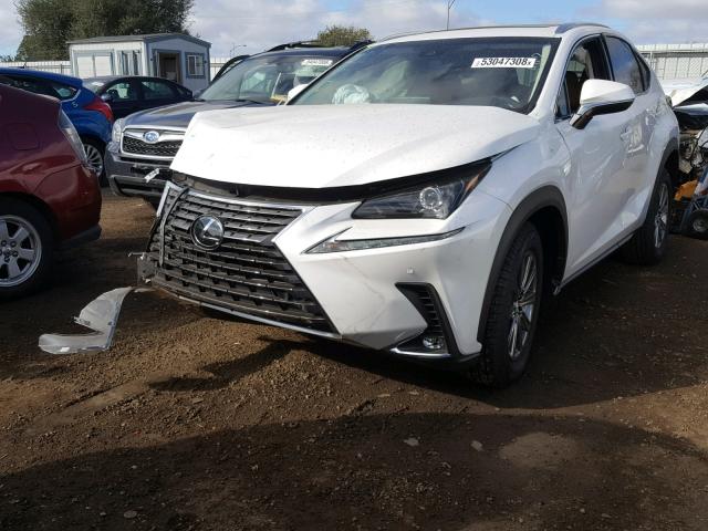 JTJYARBZ3J2104596 - 2018 LEXUS NX 200T WHITE photo 2