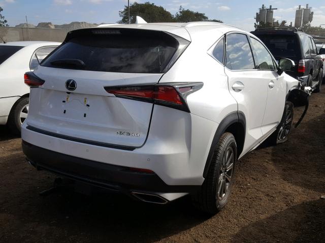 JTJYARBZ3J2104596 - 2018 LEXUS NX 200T WHITE photo 4