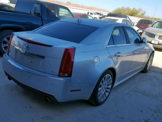 1G6DP5EVXA0131567 - 2010 CADILLAC CTS PREMIU SILVER photo 4