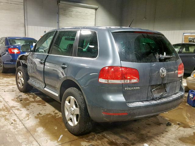 WVGZG77L36D004987 - 2006 VOLKSWAGEN TOUAREG 3. BLUE photo 3