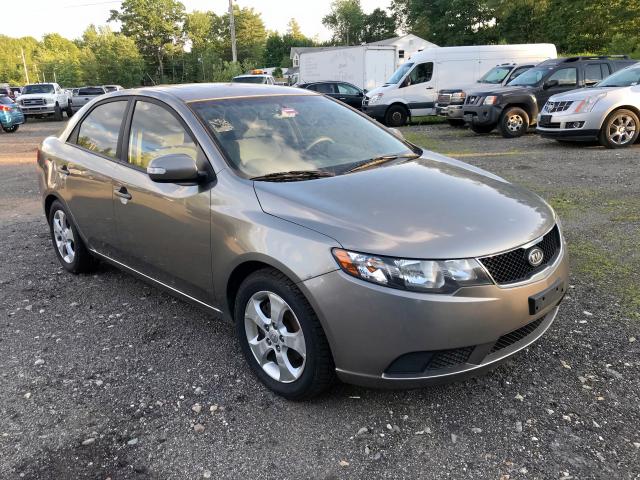 KNAFU4A29A5253339 - 2010 KIA FORTE EX BROWN photo 1