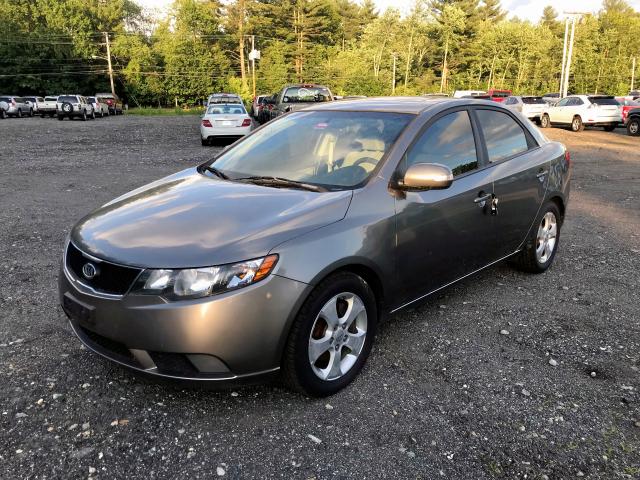 KNAFU4A29A5253339 - 2010 KIA FORTE EX BROWN photo 2