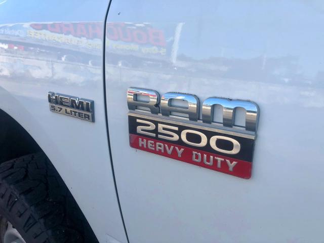 3C6TD5HT8CG170126 - 2012 DODGE RAM 2500 S Սպիտակ լուսանկար 8