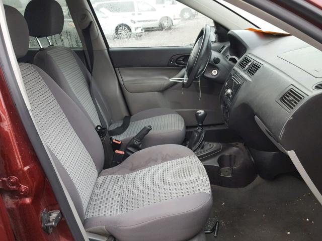 1FAFP34N37W355691 - 2007 FORD FOCUS ZX4 BURGUNDY photo 5