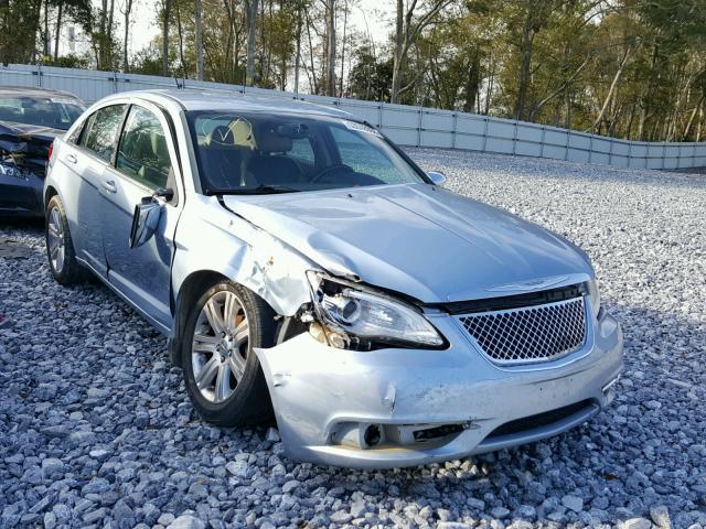 1C3CCBBB2DN545757 - 2013 CHRYSLER 200 TOURIN BLUE photo 1