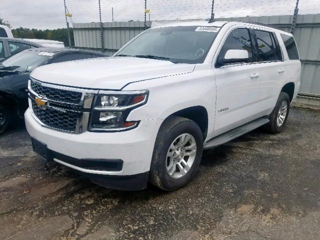 1GNSCBKC1FR120419 - 2015 CHEVROLET TAHOE C150 WHITE photo 2