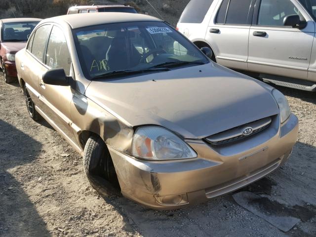 KNADC125246296114 - 2004 KIA RIO GOLD photo 1