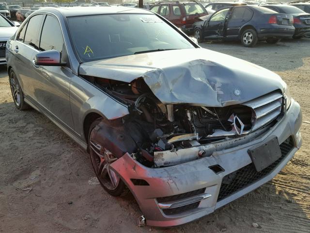 WDDGF4HB1DA859257 - 2013 MERCEDES-BENZ C 250 SILVER photo 1