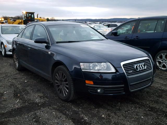 WAUDH74F36N194338 - 2006 AUDI A6 3.2 QUA BLUE photo 1