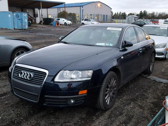 WAUDH74F36N194338 - 2006 AUDI A6 3.2 QUA BLUE photo 2