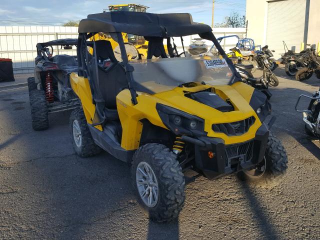 3JBKGCN12DJ000600 - 2013 CAN-AM COMMANDER YELLOW photo 1
