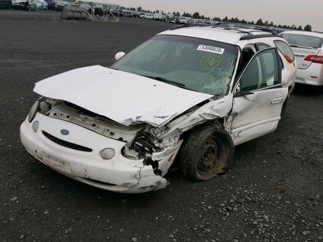 1FALP57U3TG138311 - 1996 FORD TAURUS GL WHITE photo 2